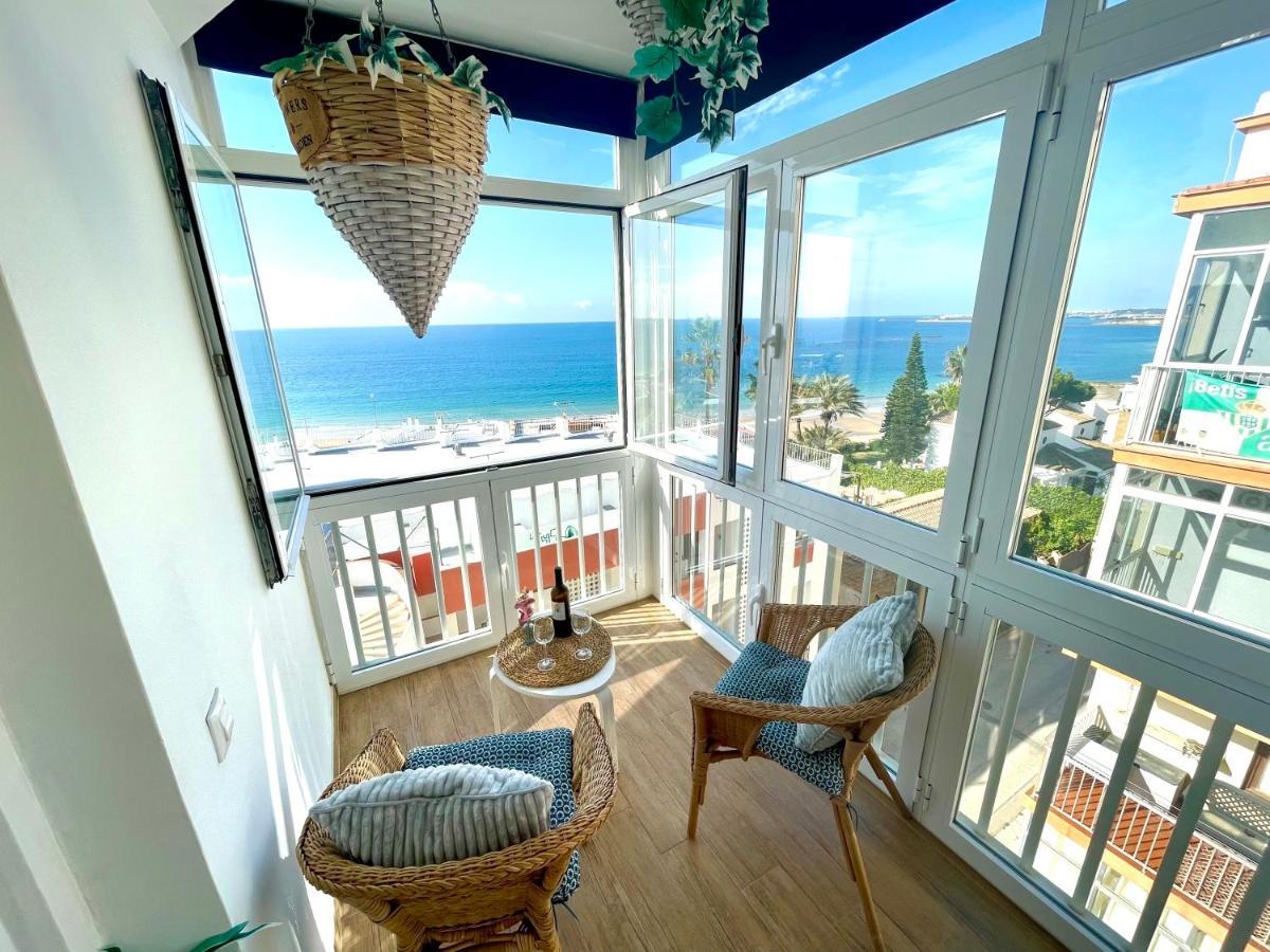 Gatu Casa Muse Junto A La Playa, Vista Al Mar, Aire Acc, Terraza, Wifi Y Chimenea " Preferente Mayores De 25 Anos Y Familias " Эль-Пуэрто-де-Санта-Мария Экстерьер фото