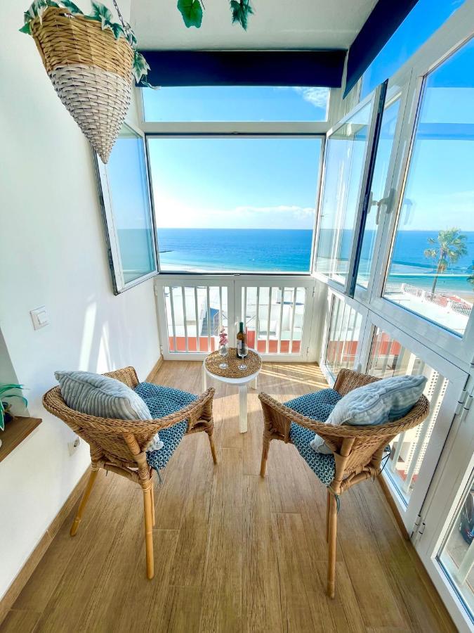 Gatu Casa Muse Junto A La Playa, Vista Al Mar, Aire Acc, Terraza, Wifi Y Chimenea " Preferente Mayores De 25 Anos Y Familias " Эль-Пуэрто-де-Санта-Мария Экстерьер фото