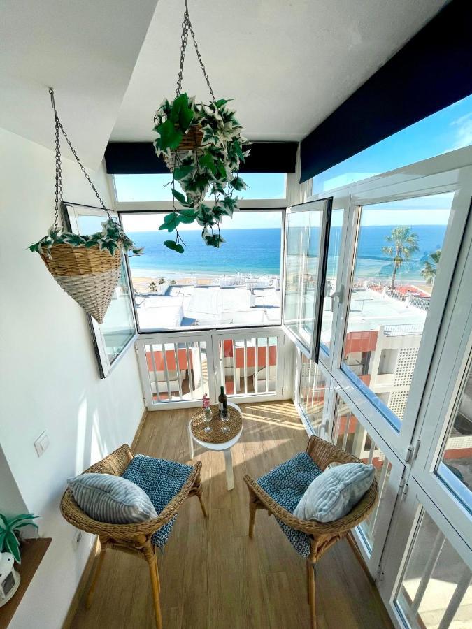 Gatu Casa Muse Junto A La Playa, Vista Al Mar, Aire Acc, Terraza, Wifi Y Chimenea " Preferente Mayores De 25 Anos Y Familias " Эль-Пуэрто-де-Санта-Мария Экстерьер фото